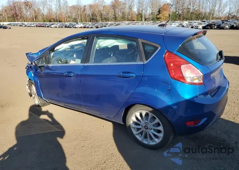 2018 Ford Fiesta Titanium z USA, uszkodzony, nr VIN 3FADP4FJ8JM136675